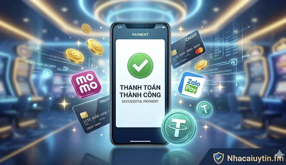 Hướng dẫn nạp tiền nhà cái chi tiết 2026: Đa phương thức & bảo mật tuyệt đối
